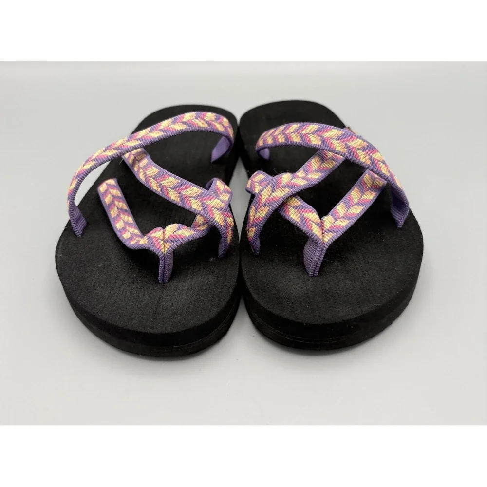 Teva Olowahu Flip Flop Sandals Youth 2 Comfort Straps Thong Slip On 1019539C